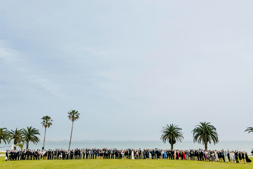 結婚式　集合写真